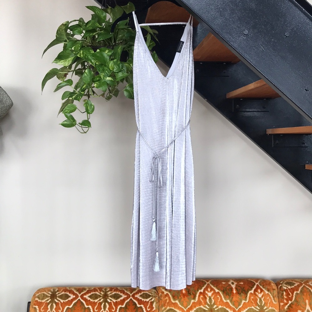 Silver Top Shop dress